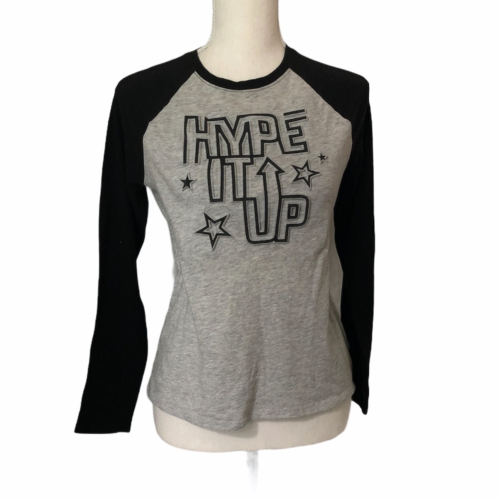 Athletic Works Hype it Up Raised Baseball Tee Long